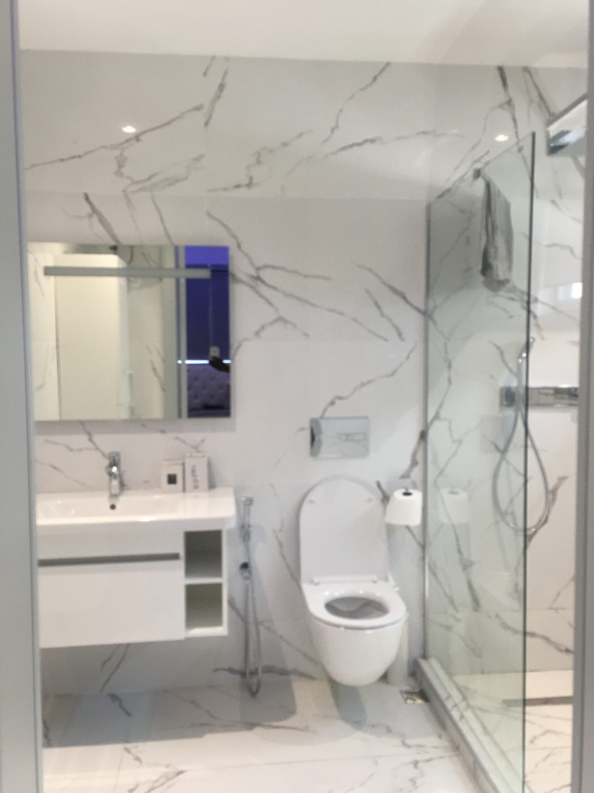 Concealed System finish
